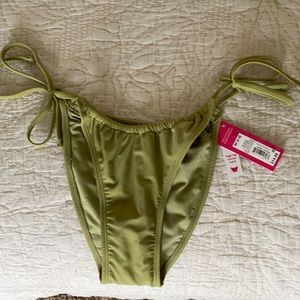 High waisted bikini bottoms